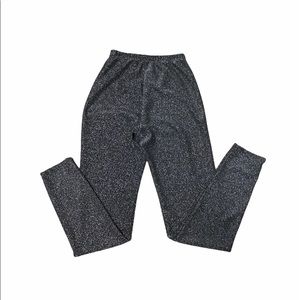 Fashion Nova Sparkle Bling Skinny Leg Party Pant